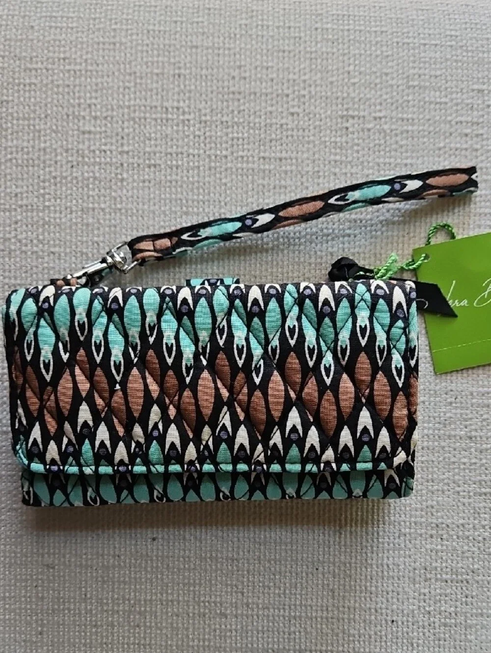 Vera Bradley Quilted Wristlet Wallet - Picture 15 of 15